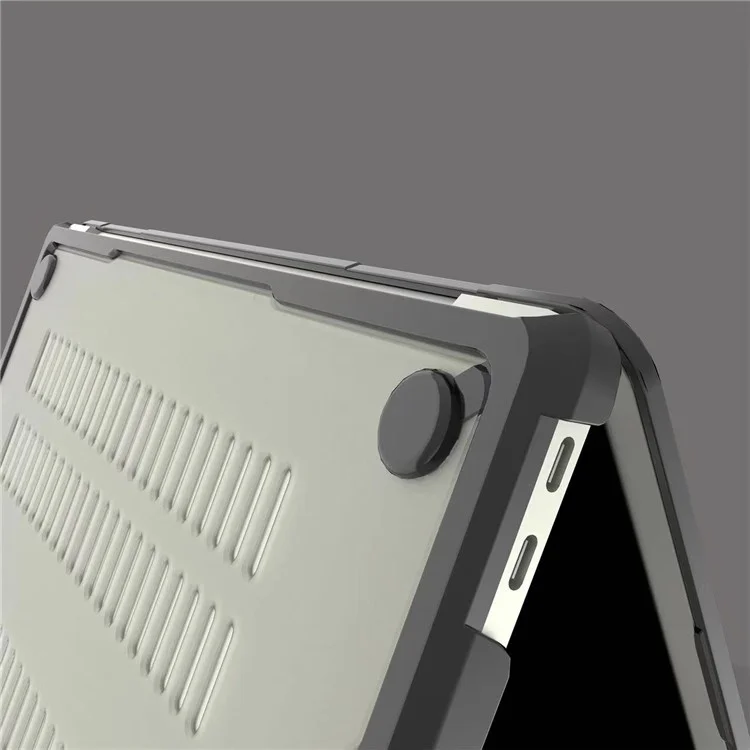 Para MacBook Air 13 polegadas (2024) A3113 M3 / (2022) A2681 Capa Protetora PC+TPU Laptop Cover