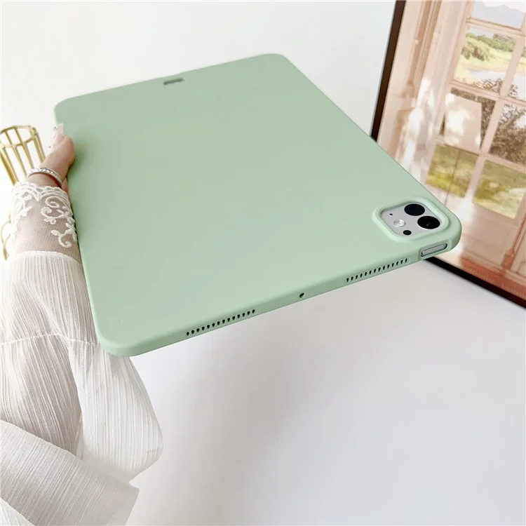 Für iPad Pro 13 (2024) Case Skin-Touch TPU Anti-Scratch Tablet Cover - Baby Blue