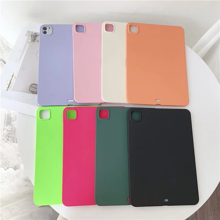 Für iPad Pro 13 (2024) Case Skin-Touch TPU Anti-Scratch Tablet Cover - Baby Blue