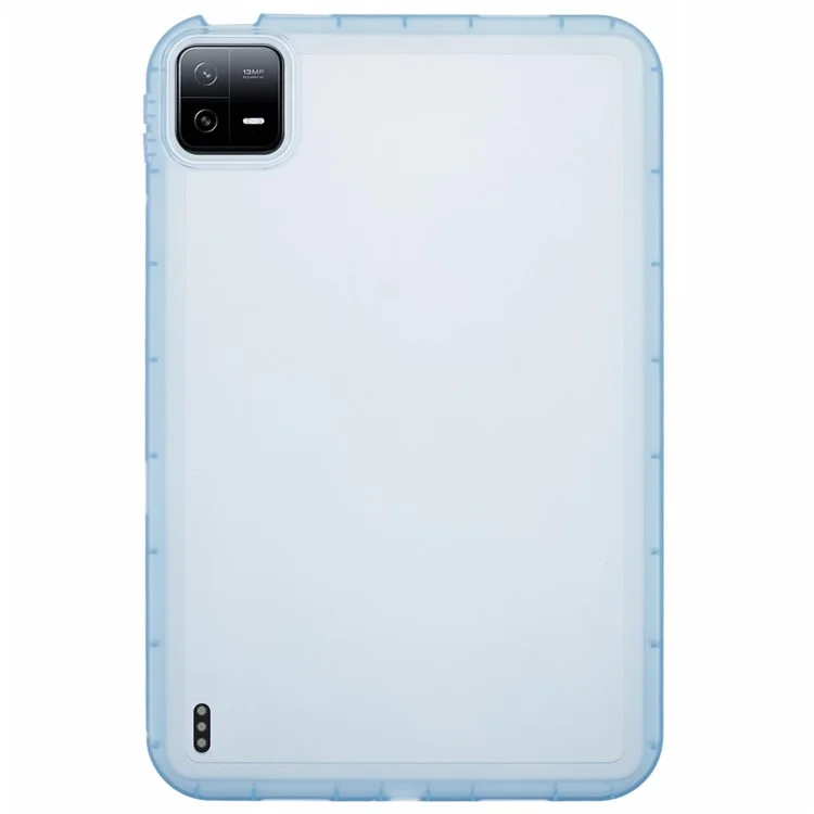 Funda para Xiaomi Pad 6 / Pad 6 Pro, cubierta protectora de TPU transparente para tableta - Azul