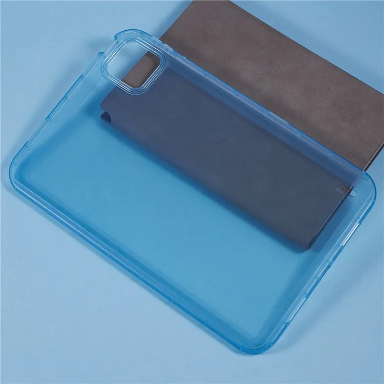 Funda para Xiaomi Pad 6 / Pad 6 Pro, cubierta protectora de TPU transparente para tableta - Azul