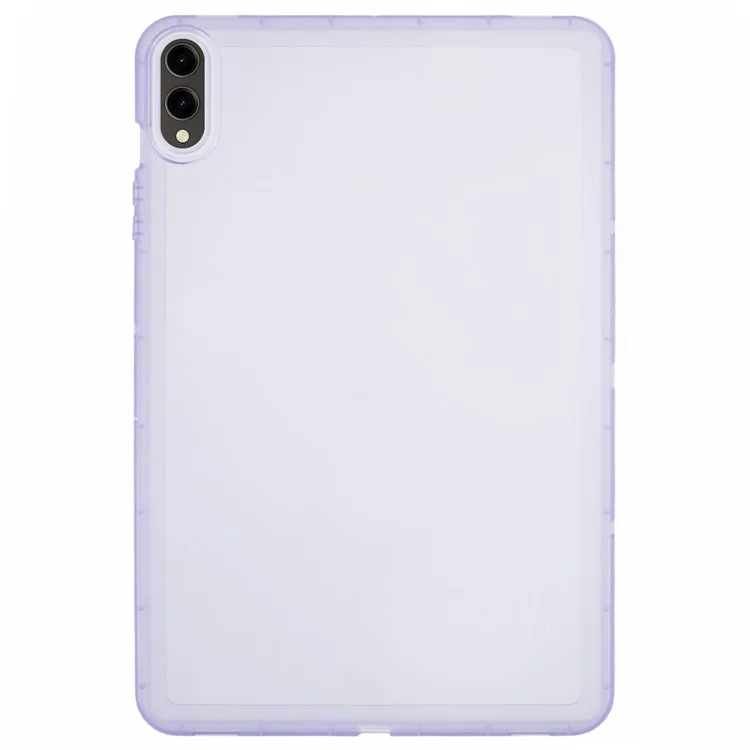 Pour Samsung Galaxy Tab S9 FE+ / Tab S9+ Étui TPU Anti-Choc Transparent - Violet