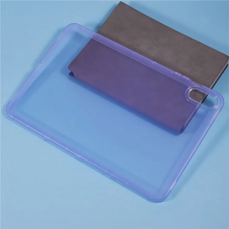 Pour Samsung Galaxy Tab S9 FE+ / Tab S9+ Étui TPU Anti-Choc Transparent - Violet