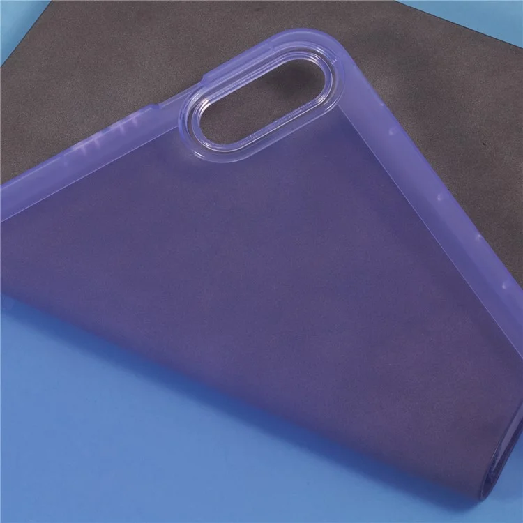 Pour Samsung Galaxy Tab S9 FE+ / Tab S9+ Étui TPU Anti-Choc Transparent - Violet