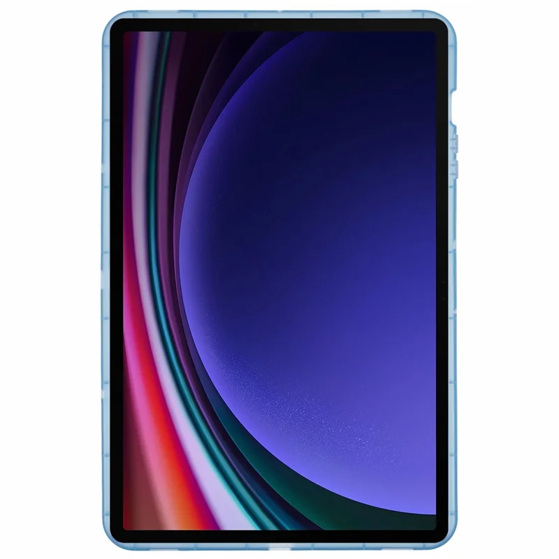 لسامسونج جالكسي تاب S9 FE+ / تاب S9+ غطاء واقي من مادة TPU شفاف مقاوم للصدمات - أزرق