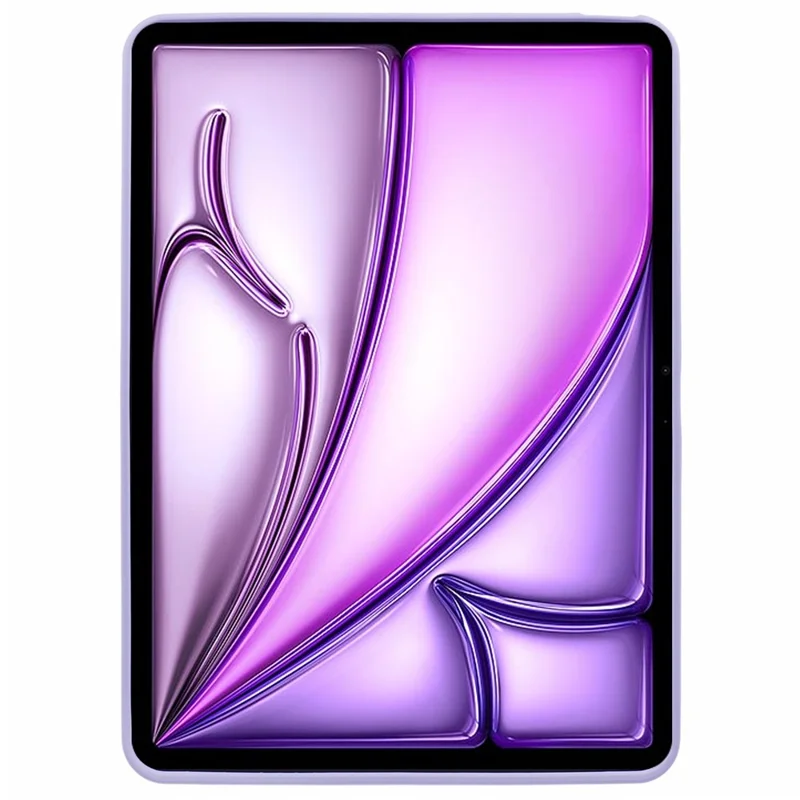 For iPad Air 13 (2026) / (2025) / (2024) Case Skin-Touch TPU Shock Absorbent Tablet Cover - Purple