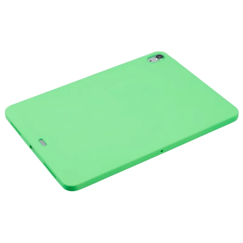 For iPad Air 13 (2026) / (2025) / (2024) Case Skin-Touch TPU Shock Absorbent Tablet Cover - Fluorescent Green