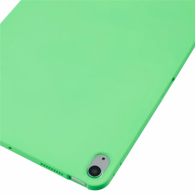 For iPad Air 13 (2026) / (2025) / (2024) Case Skin-Touch TPU Shock Absorbent Tablet Cover - Fluorescent Green