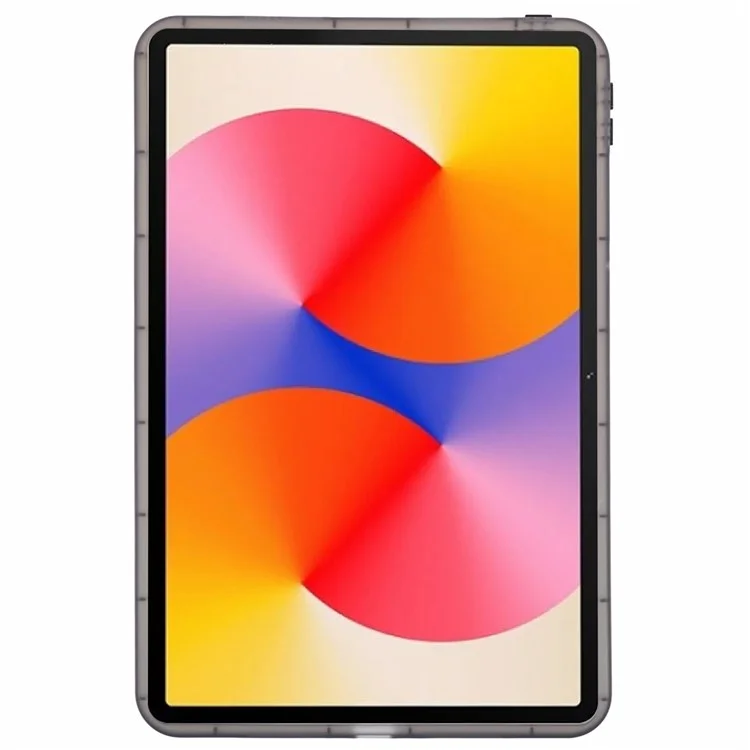 Für Huawei MatePad SE 11 Hülle Weiche TPU Transparente Tablet-Abdeckung - Grau