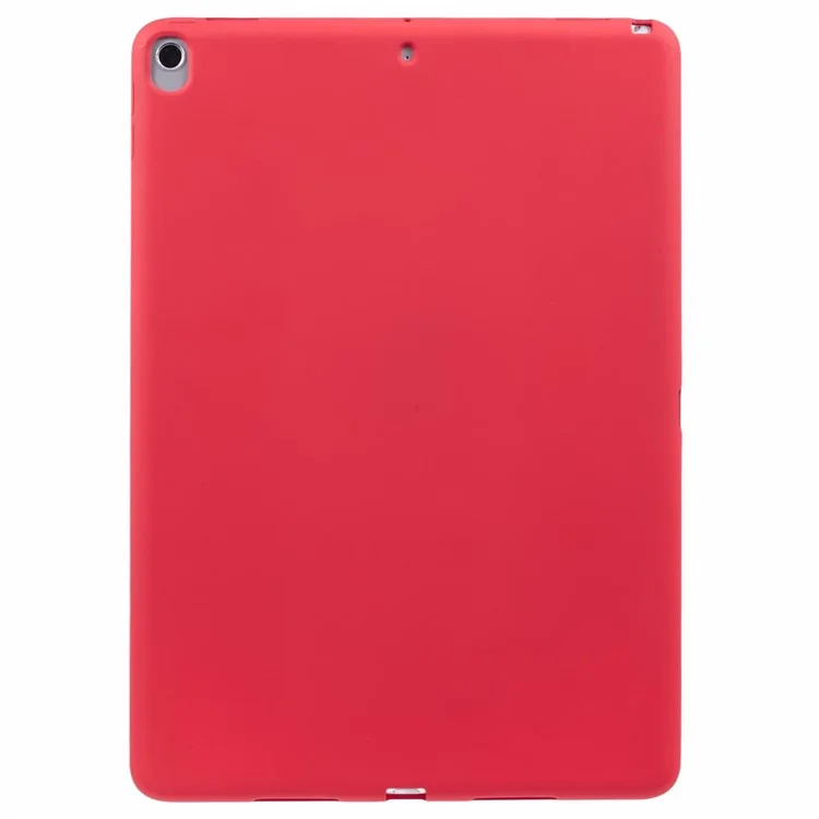 For iPad Air 10.5 inch (2019) Case Skin-Touch TPU Soft Flexible Tablet Cover - Red