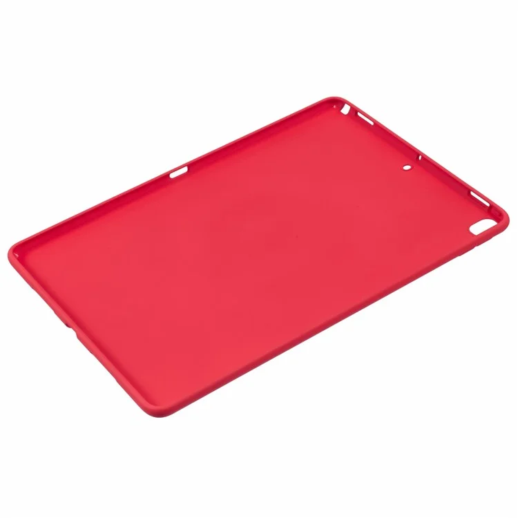 For iPad Air 10.5 inch (2019) Case Skin-Touch TPU Soft Flexible Tablet Cover - Red