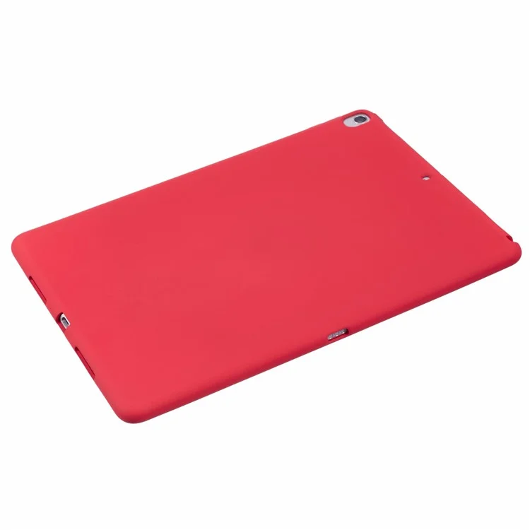 For iPad Air 10.5 inch (2019) Case Skin-Touch TPU Soft Flexible Tablet Cover - Red
