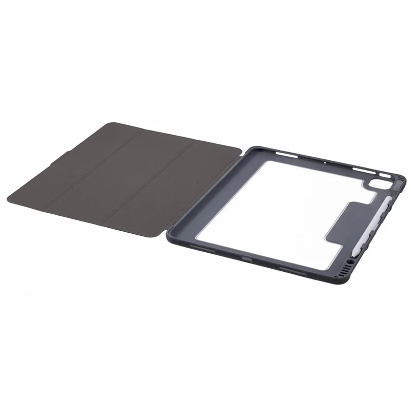 MUTURAL For iPad Pro 13 (2025) / 13 (2024) Case Tri-Fold Stand Tablet Leather Cover Auto Wake / Sleep - Black