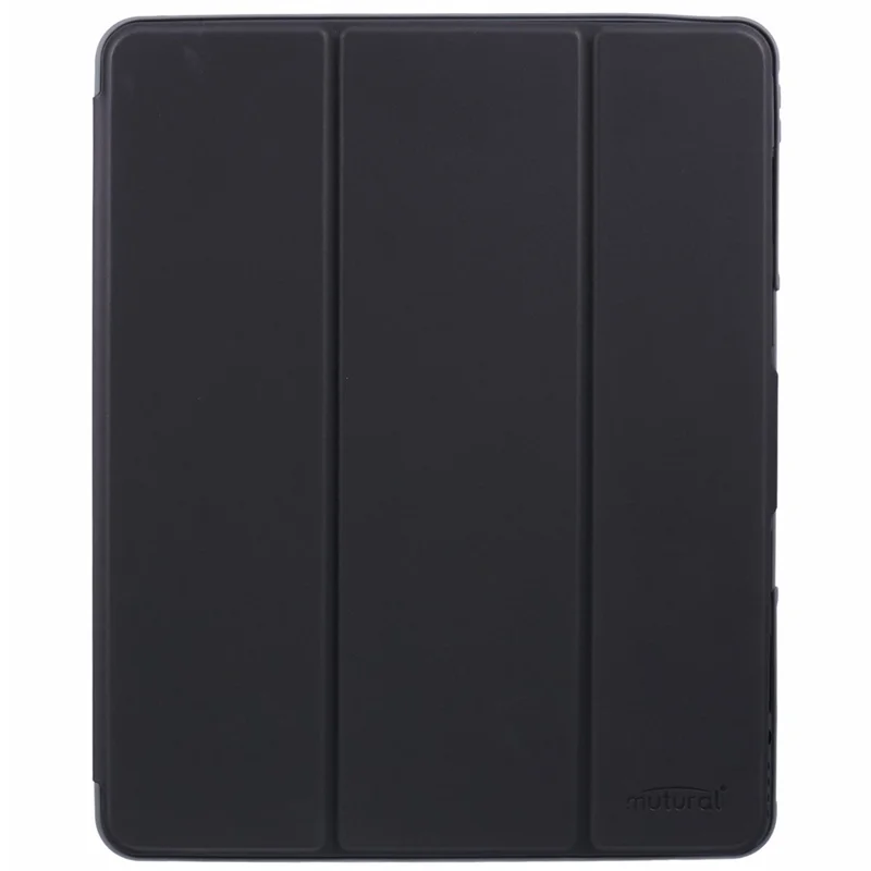 MUTURAL For iPad Pro 13 (2025) / 13 (2024) Case Tri-Fold Stand Tablet Leather Cover Auto Wake / Sleep - Black