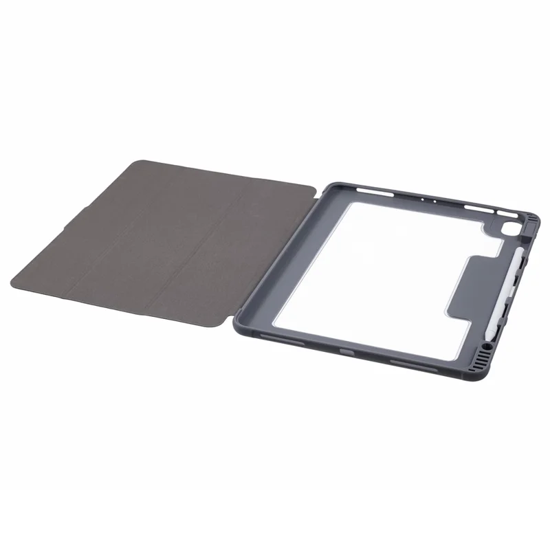 MUTURAL Per iPad Air 13 (2024) Case Tablet Tri-Fold Custodia in Pelle Autosleep / Wake - Nero