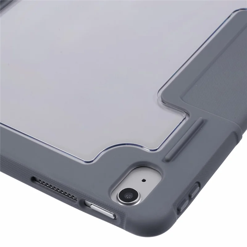 MUTURAL Per iPad Air 13 (2024) Case Tablet Tri-Fold Custodia in Pelle Autosleep / Wake - Nero