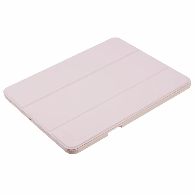 MUTURAL For iPad Pro 13 (2024) Case Leather Trifold Stand Cover  Auto Wake / Sleep - Pink