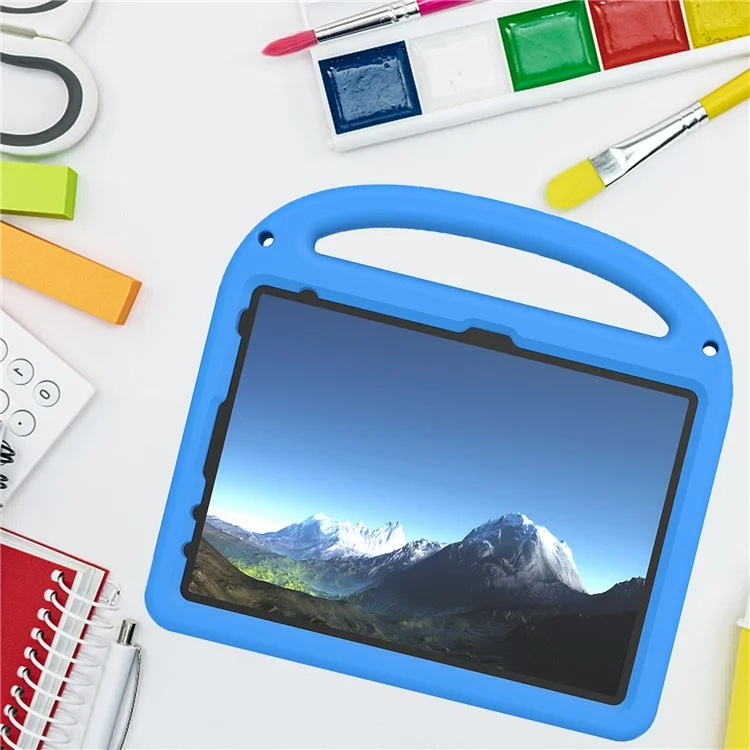 Pour iPad Pro 11 (2022) / (2021) / (2020) / (2018) / Air (2022) / (2020) Étui Motif Cartoon EVA+PC Housse de Tablette - Bleu