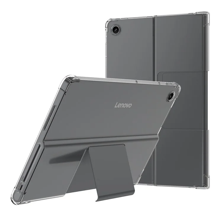 Для Lenovo Tab Plus Case Four Corner Shockproof Clear Tablet TPU Cover