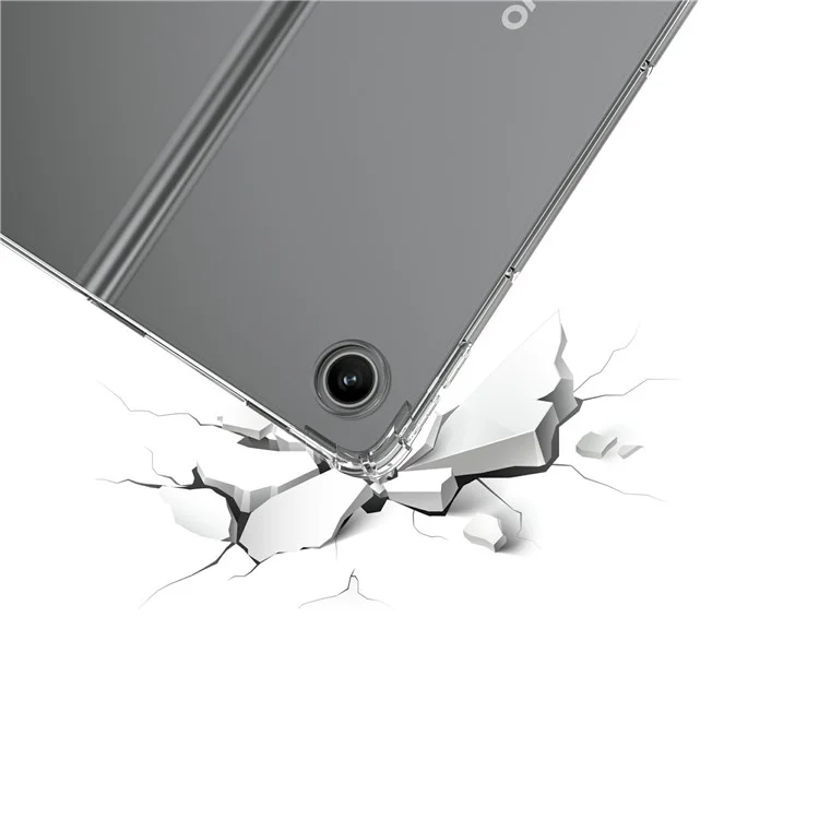 Для Lenovo Tab Plus Case Four Corner Shockproof Clear Tablet TPU Cover
