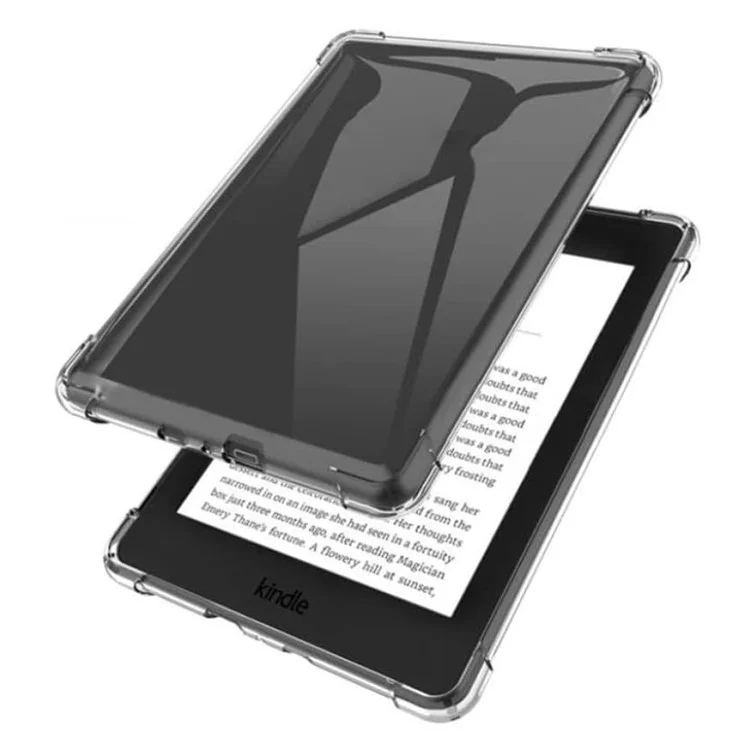 Для Amazon Kindle Paperwhite 3 (2015) / 2 (2015) / (2015) Прозрачный чехол с защитой от падения в четырех углах Tablet TPU Cover