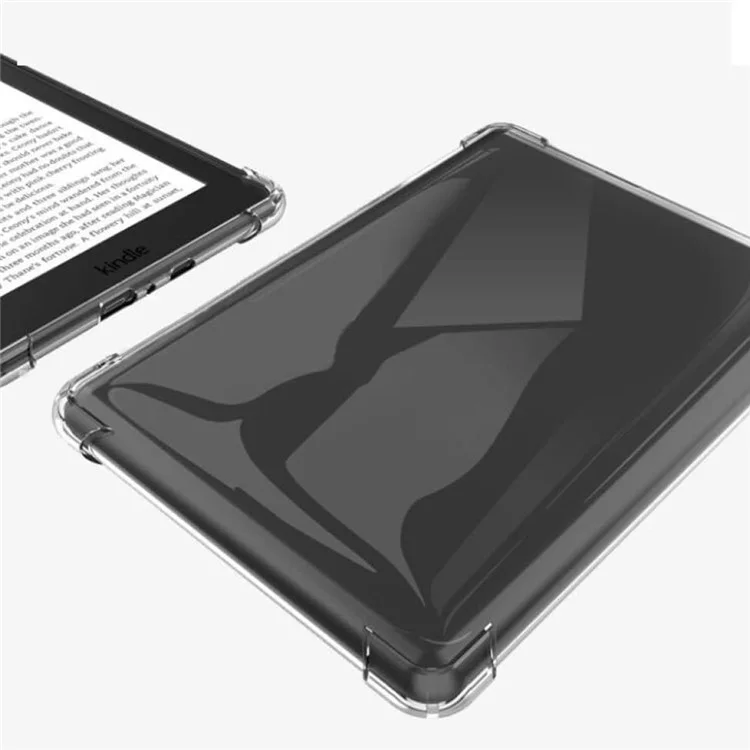 Для Amazon Kindle Paperwhite 3 (2015) / 2 (2015) / (2015) Прозрачный чехол с защитой от падения в четырех углах Tablet TPU Cover