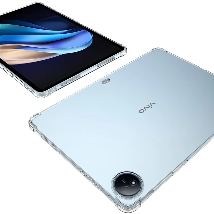 Für vivo Pad3 Clear Case Vierfach-Eckenschutz Tablet TPU-Abdeckung