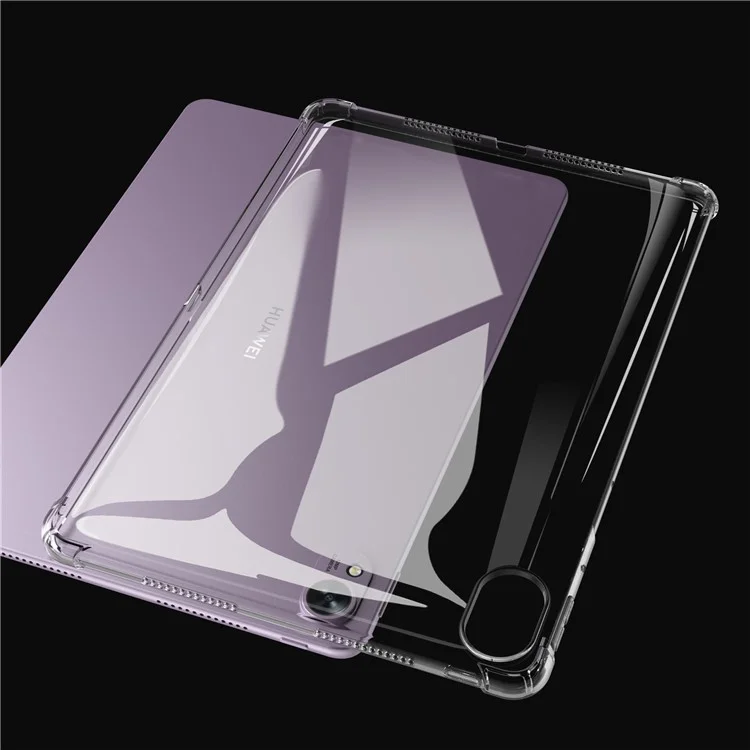 Für Huawei MatePad 11.5 S Hülle Stoßfeste Transparente Tablet-TPU-Abdeckung mit vier Ecken