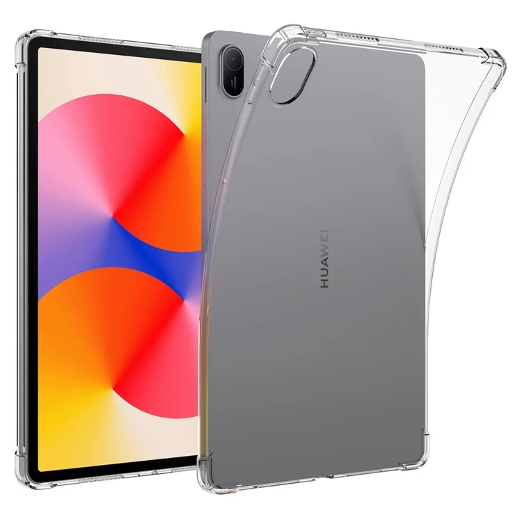 Für Huawei MatePad SE 11 Clear Case Vierkantschutz Tablet TPU-Abdeckung