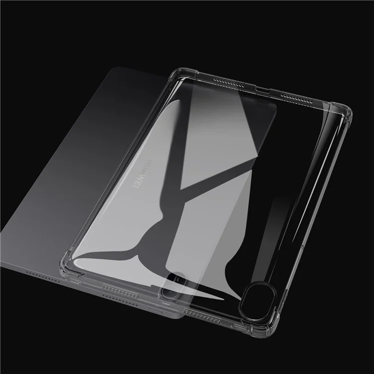 Für Huawei MatePad SE 11 Clear Case Vierkantschutz Tablet TPU-Abdeckung