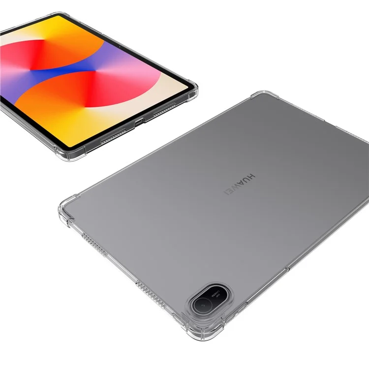 Für Huawei MatePad SE 11 Clear Case Vierkantschutz Tablet TPU-Abdeckung