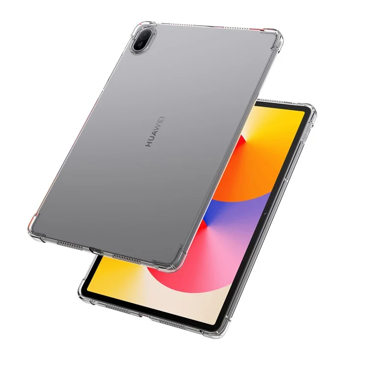 Für Huawei MatePad SE 11 Clear Case Vierkantschutz Tablet TPU-Abdeckung