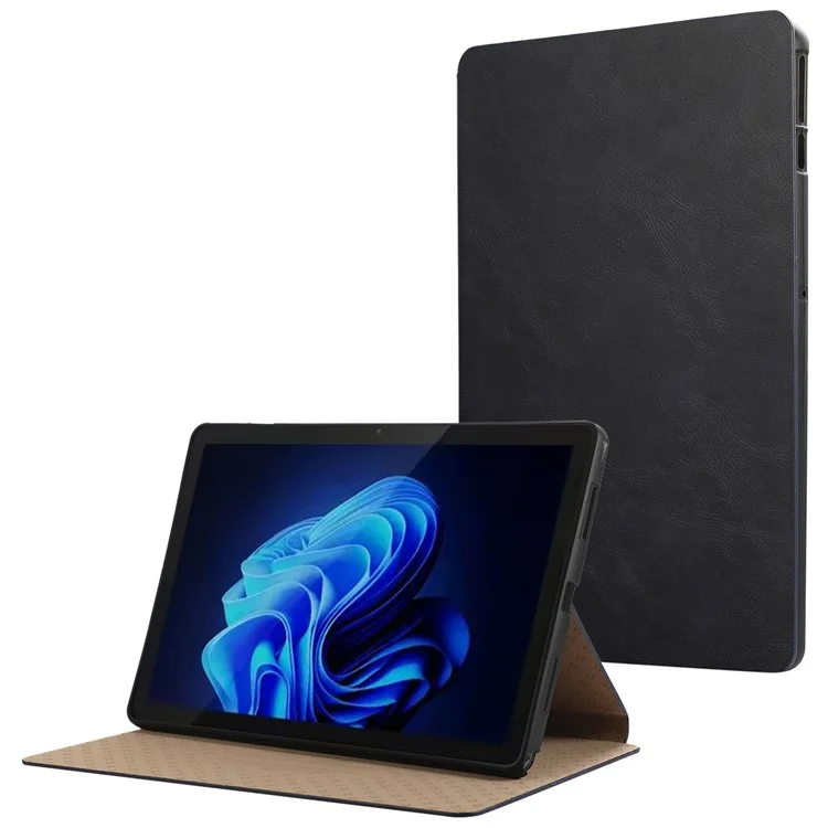 Funda de soporte y protectora de cuero PU anti-arañazos para itel Pad One - Azul