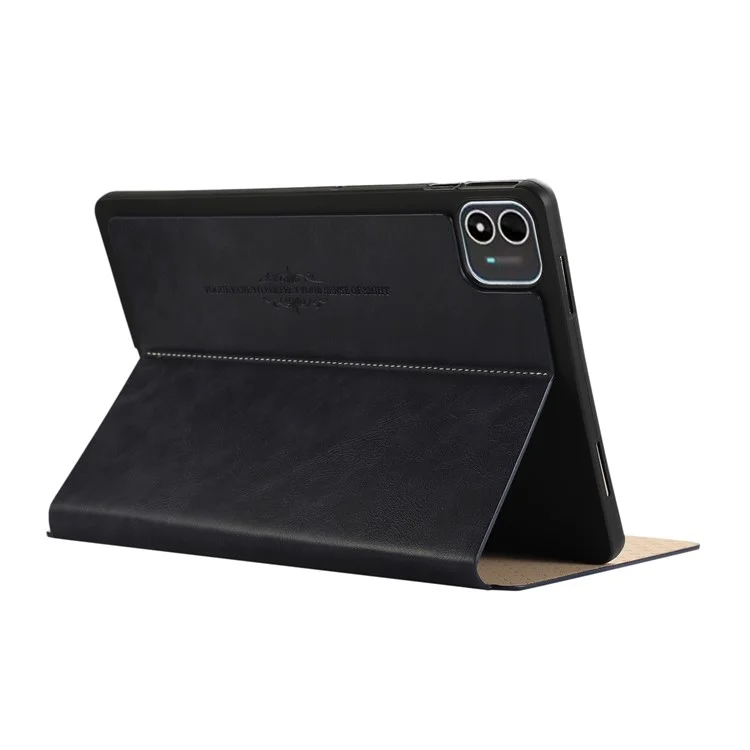 Funda de soporte y protectora de cuero PU anti-arañazos para itel Pad One - Azul