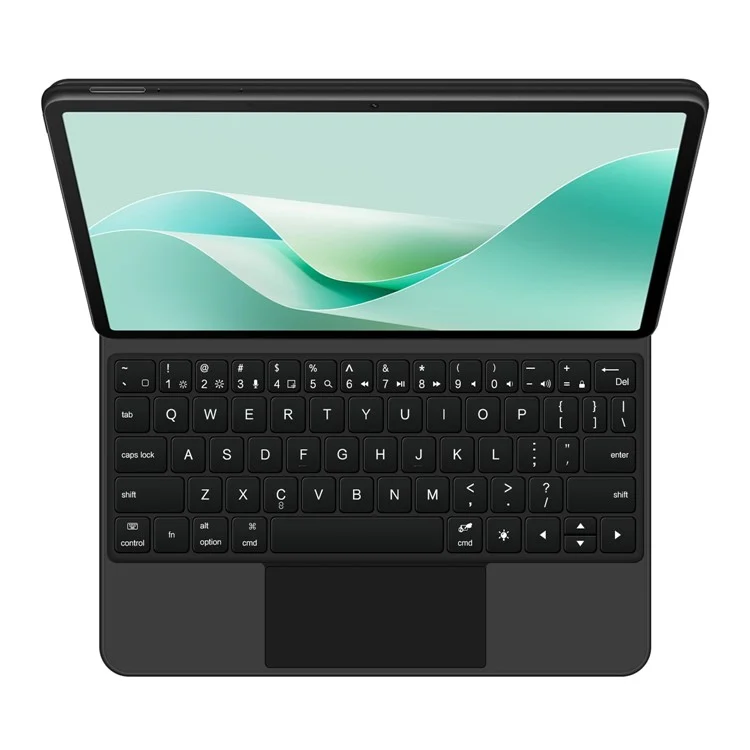 For Huawei MatePad 11.5 S Magnetic Floating Bluetooth-compatible Keyboard + Leather Tablet Case (English)