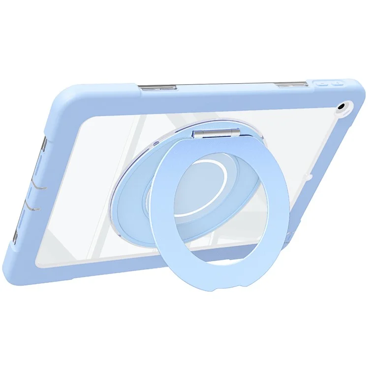 Чехол с вращающимся кольцо-подставкой для iPad 10.2 (2021) / (2020) / (2019) - Синий