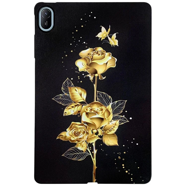 Para Huawei MatePad SE 11 Capa TPU Impressão de Padrão Slim Tablet Capa Protetora