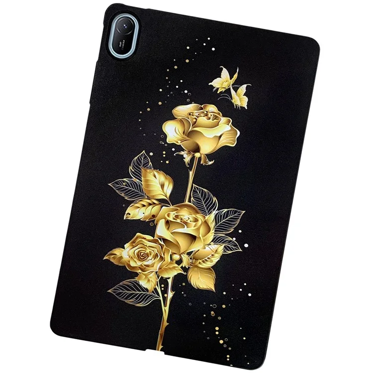 Para Huawei MatePad SE 11 Capa TPU Impressão de Padrão Slim Tablet Capa Protetora