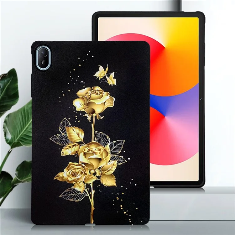 Para Huawei MatePad SE 11 Capa TPU Impressão de Padrão Slim Tablet Capa Protetora