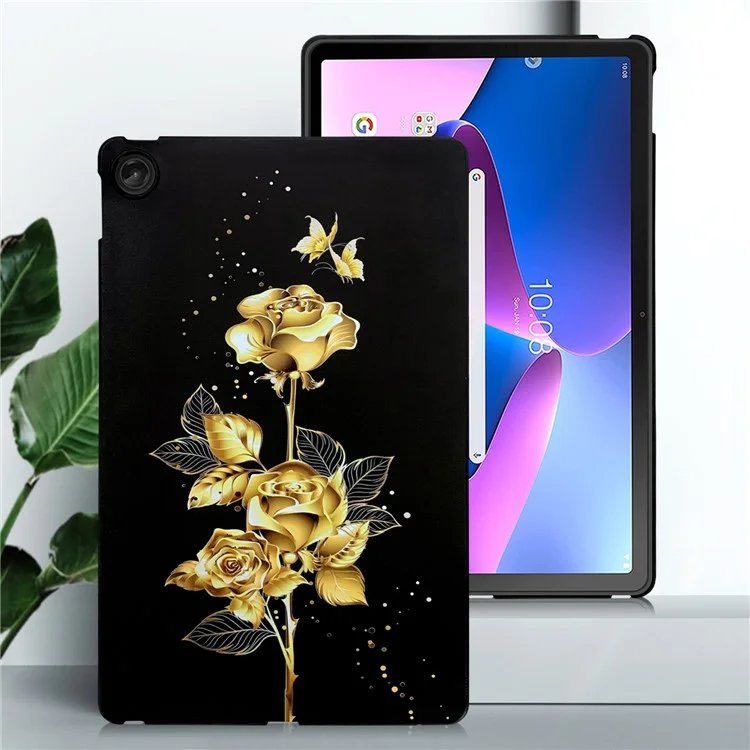 Pour Lenovo Tab M10 Plus (3e génération) Étui TPU Impression de motif Slim Housse de protection pour tablette