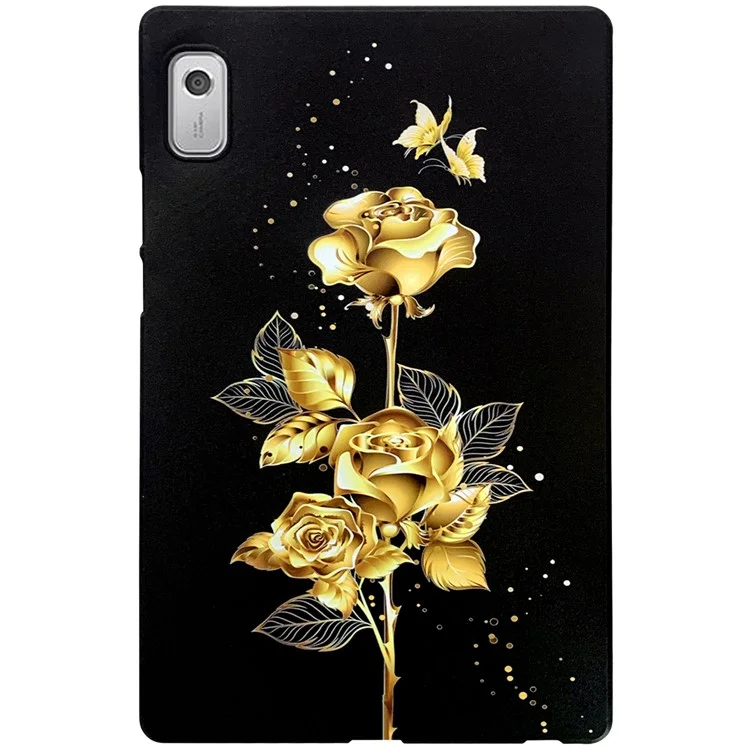 Per Lenovo Tab M9 TPU Case Pattern Printing Slim Tablet Protective Cover