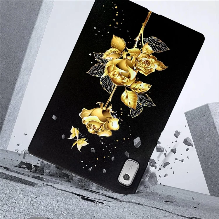 Per Lenovo Tab M9 TPU Case Pattern Printing Slim Tablet Protective Cover