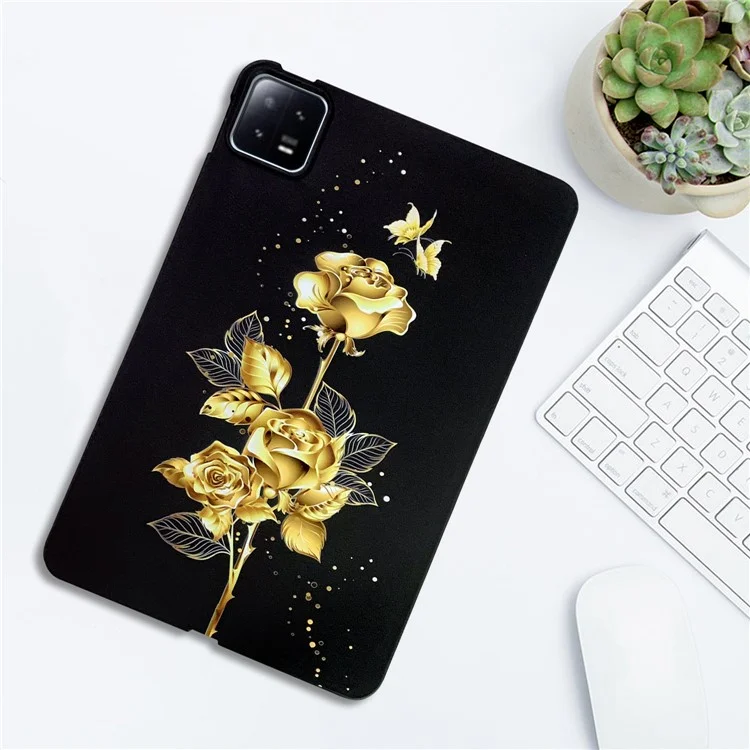 For Xiaomi Pad 6 TPU Case Pattern Printing Slim Tablet Protective Cover