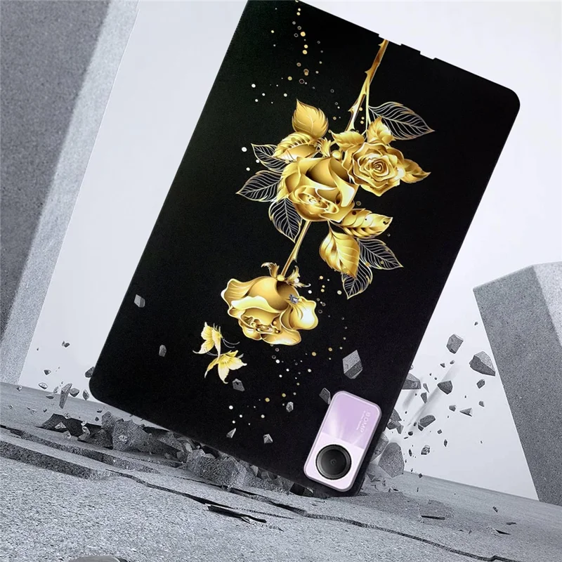 For Xiaomi Redmi Pad SE TPU Case Pattern Printing Slim Tablet Protective Cover