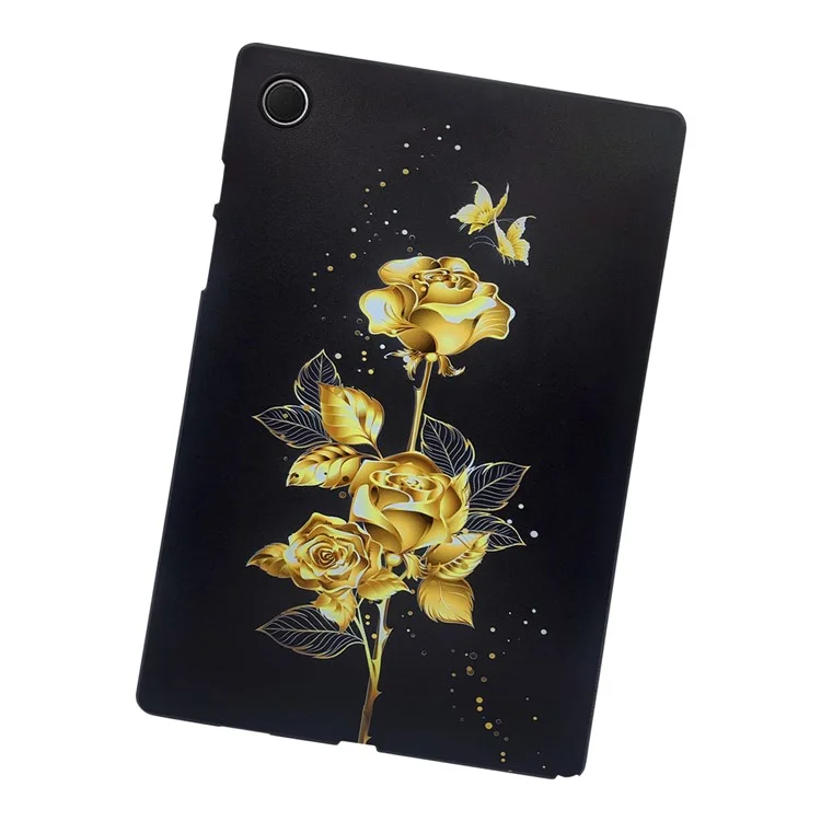 Para Samsung Galaxy Tab A8 10.5 (2021) Funda de TPU con patrón de impresión Funda protectora delgada para tableta