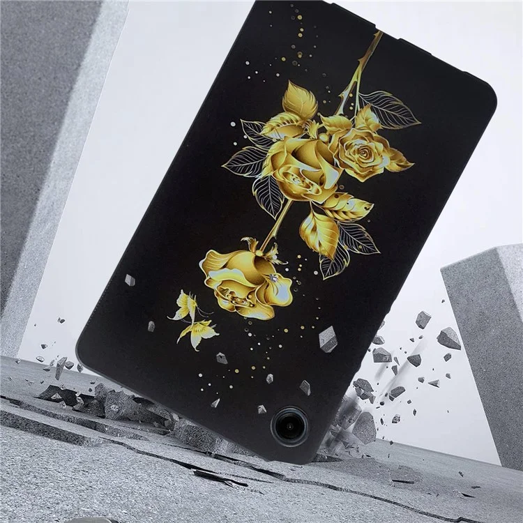 Étui pour Samsung Galaxy Tab A9 TPU Case Pattern Impression Slim Tablet Protective Cover