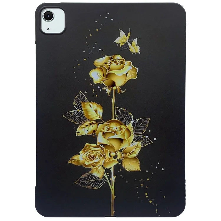 Para iPad Air 13 (2024) Funda TPU Patrón de Impresión Funda Protectora Delgada para Tableta