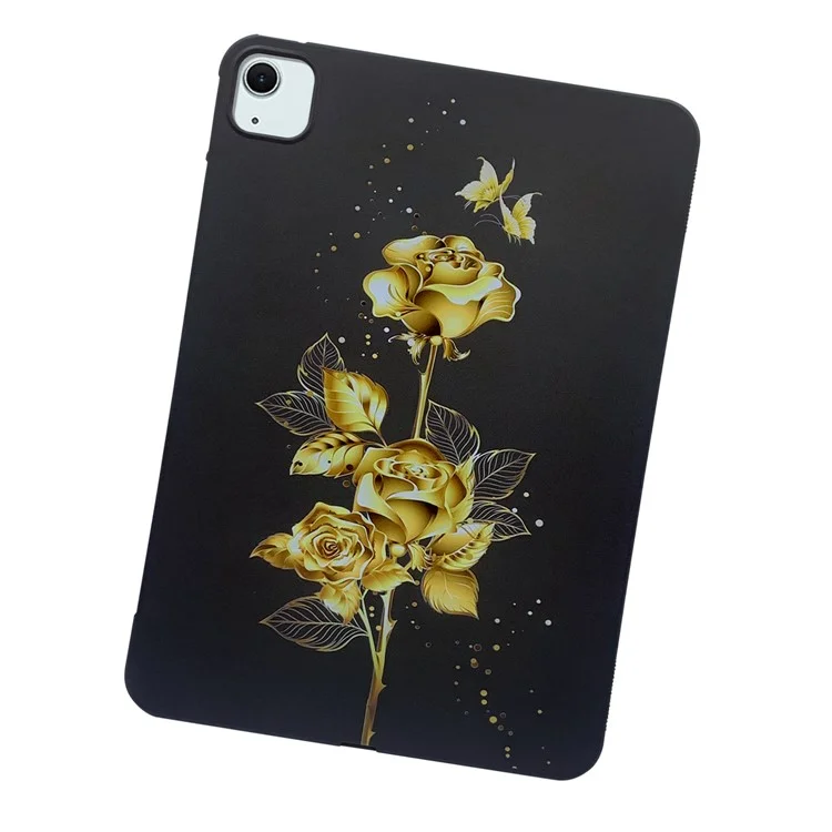 Para iPad Air 13 (2024) Funda TPU Patrón de Impresión Funda Protectora Delgada para Tableta