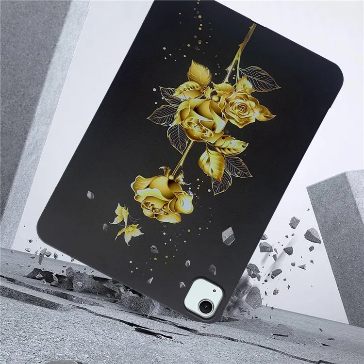Para iPad Air 13 (2024) Funda TPU Patrón de Impresión Funda Protectora Delgada para Tableta