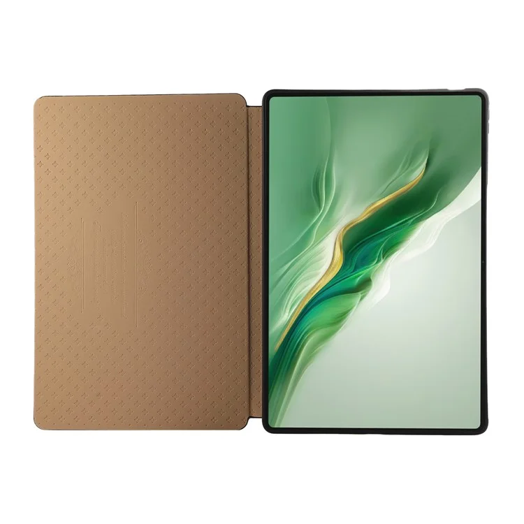 Чехол-подставка For Honor MagicPad 2 12.3 с защитой от царапин, из искусственной кожи ПВХ - черный
